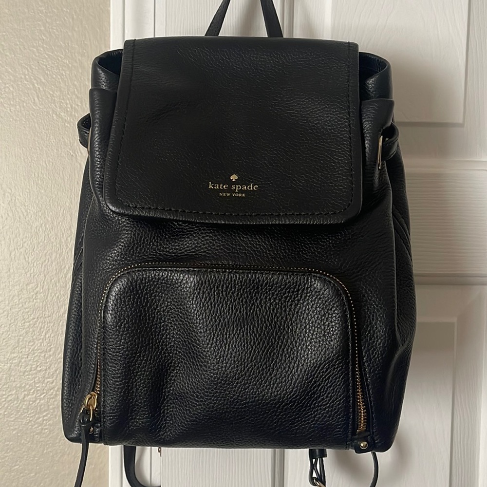 Kate Spade Black Backpack